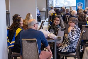 Graduates and family members